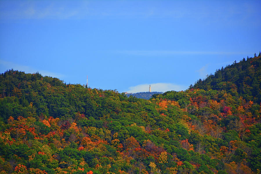Mount Greylock Tower High Above Photograph by Raymond Salani III