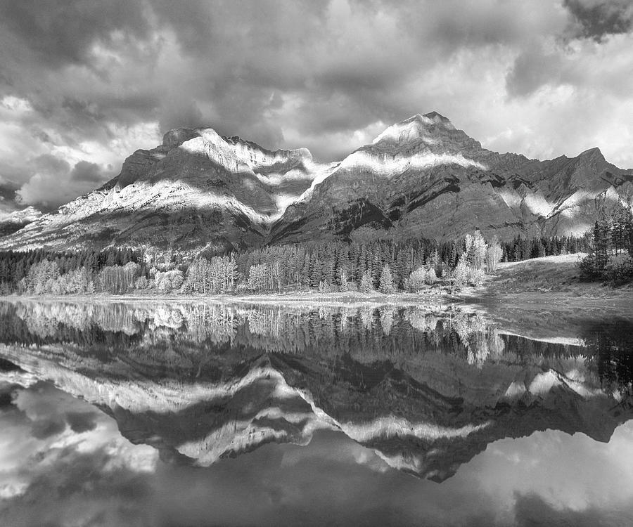 Mount Kidd Reflected Photograph by Tim Fitzharris