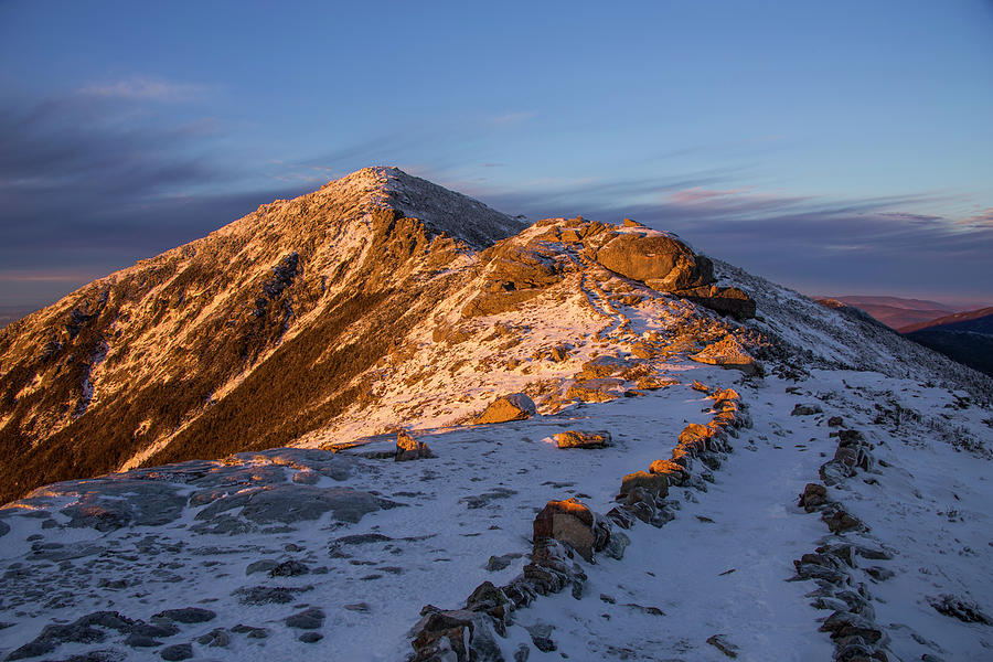 Mount Lincoln Alpenglow Photograph by White Mountain Images