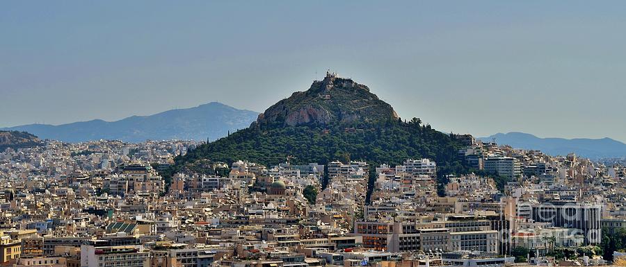 Mount Lycabettus - Top Of The Hill Photograph by Janet Marie