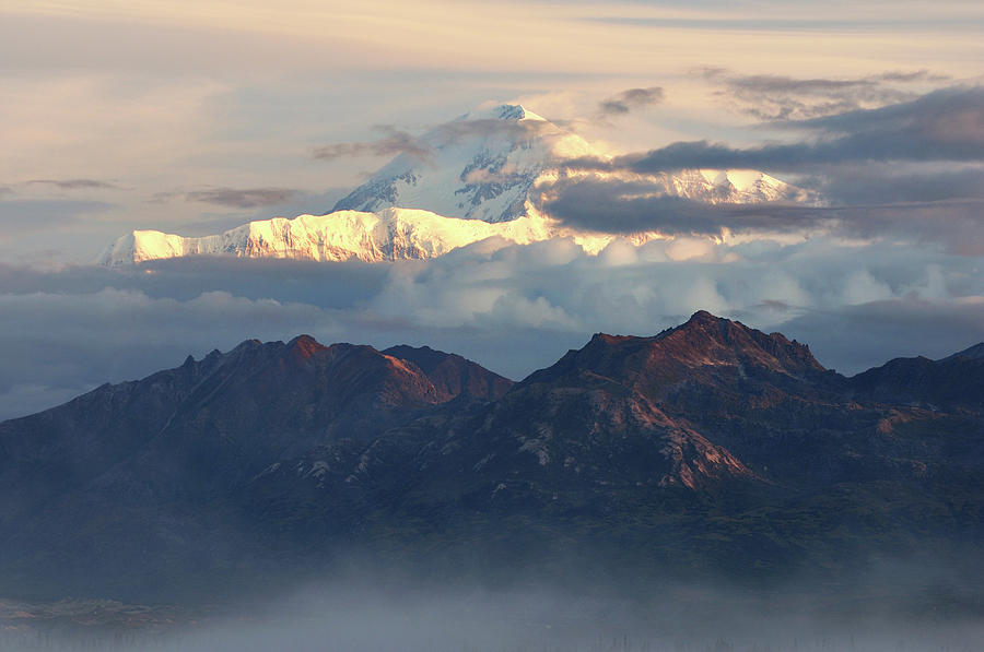 Mount Mckinley And Clouds Photograph by Jochen Schlenker