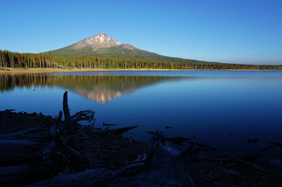 Mount McLoughlin Oregon 9,495 Photograph by Brett Harvey