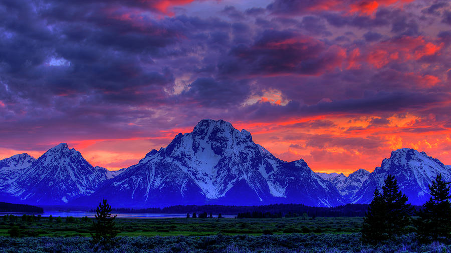 Mount Moran Photograph by Bjbowne Mount Moran Photograph by Bjbowne