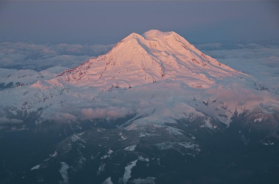 Nature Photograph - Mount Rainier, Wa by Professional Geographer Who Loves To Capture Landscapes