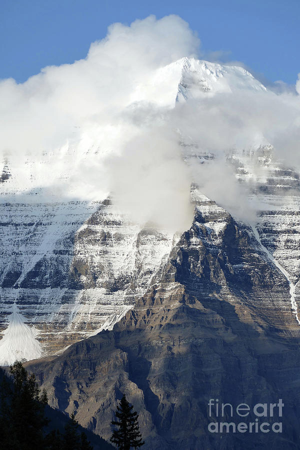 Mount Robson 3,954m - Canada Photograph by Phil Banks