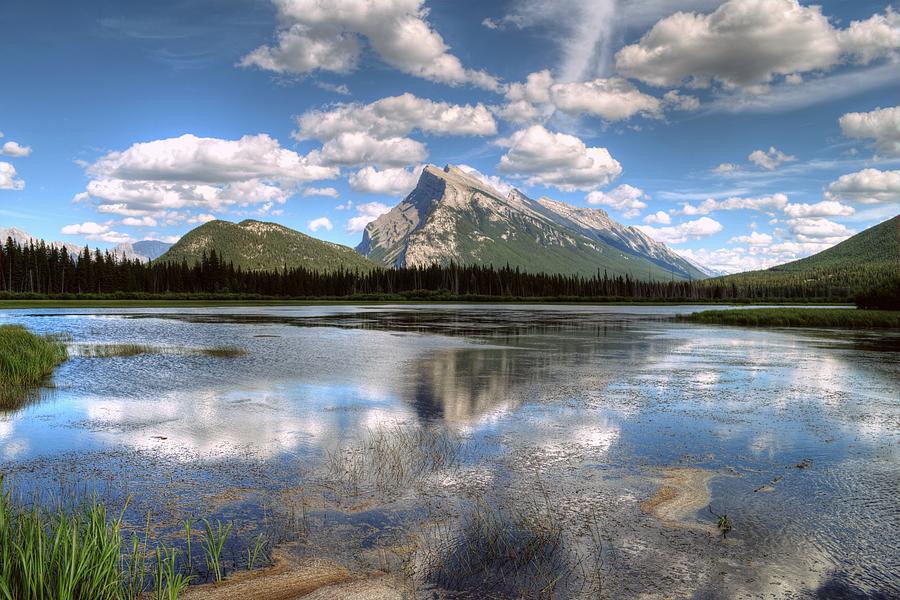 Mount Rundle Over Vermilion Lakes Photograph by Michael Morse | Fine ...