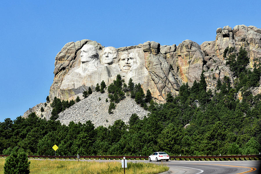 Mount Rushmore Memorial Park 02 Photograph by Thomas Woolworth