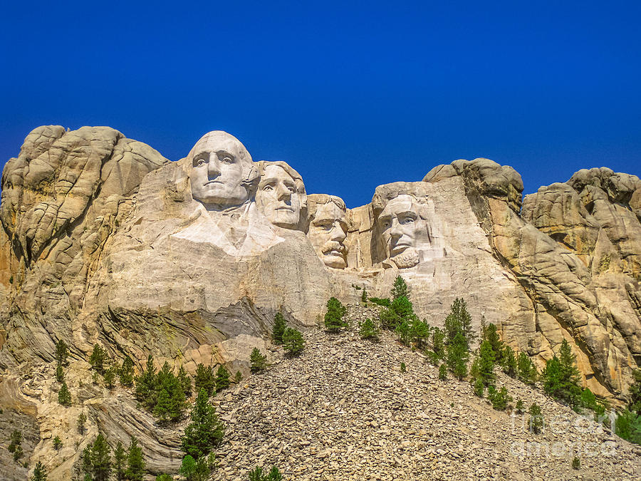 Mount Rushmore National Memorial Photograph by Benny Marty