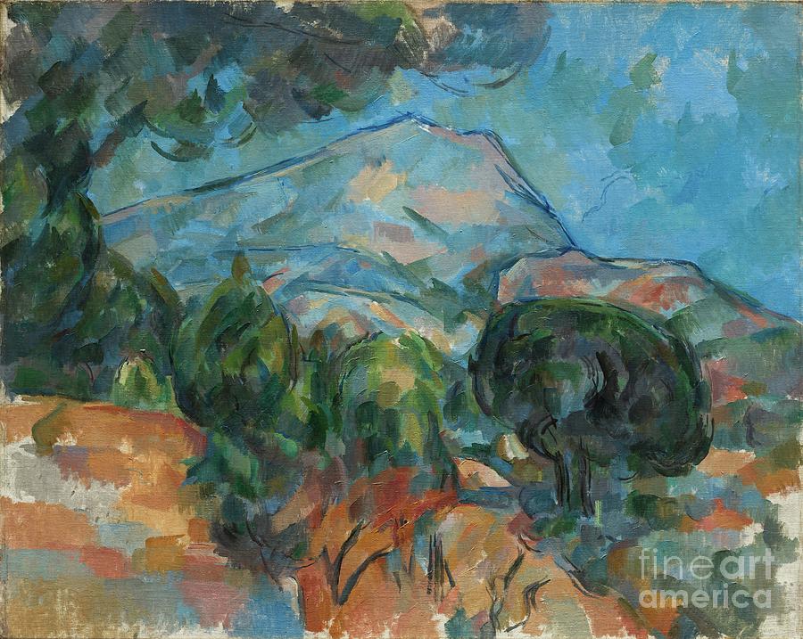 Paul Cezanne Drawing - Mount Sainte-victoire by Heritage Images