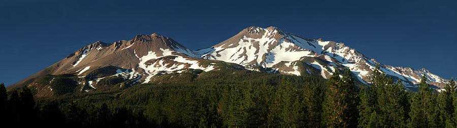 Mount Shasta Panorama Photograph by Scenic Edge Photography