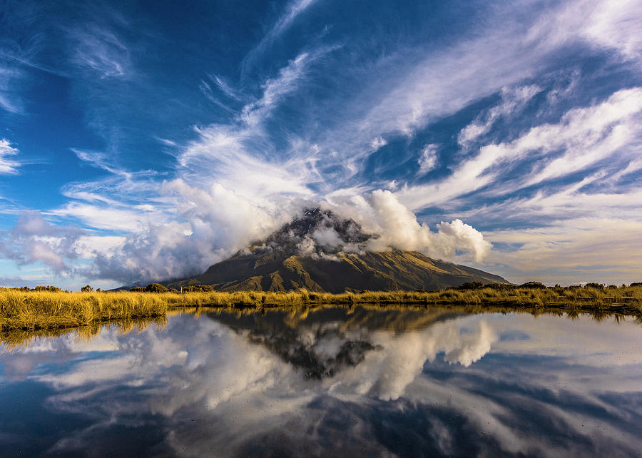 Mount Taranaki Photograph by Evgeny Vasenev