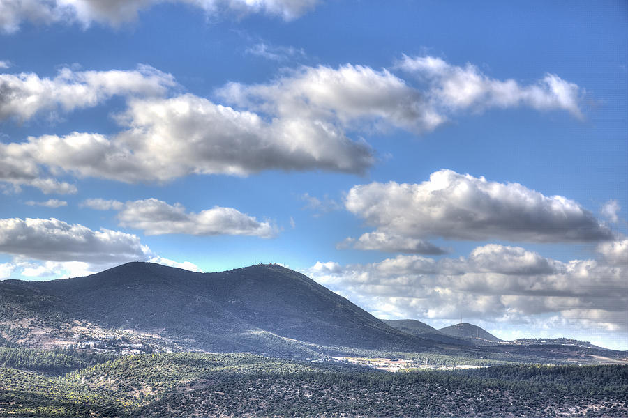 Landscape Photograph - Mount view Israel   by Alon Mandel