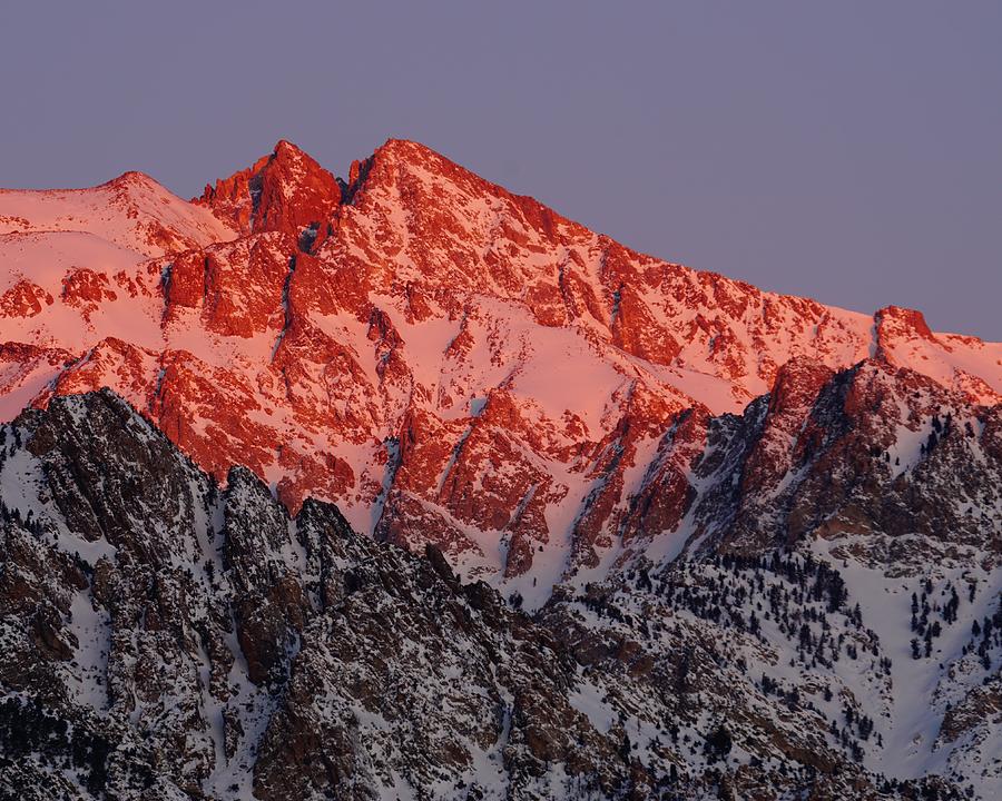 Mount Williamson Winter Photograph by Brett Harvey