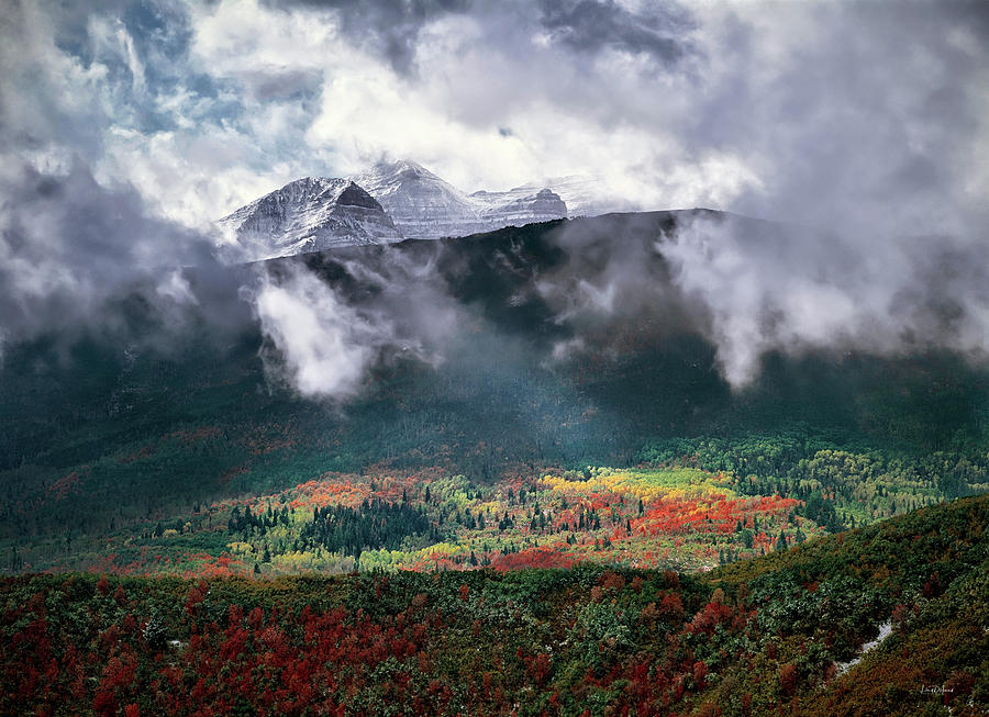 Mountain Autumn Photograph by Leland D Howard
