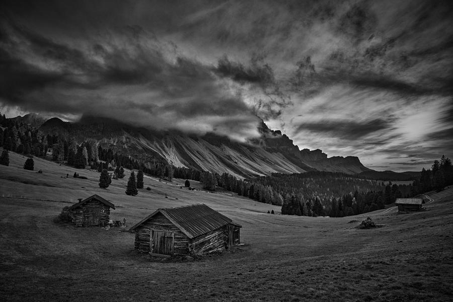 Mountain Cottages Photograph by Radek Pohnan