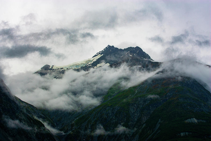 Mountain Glacier Photograph by Anthony Jones