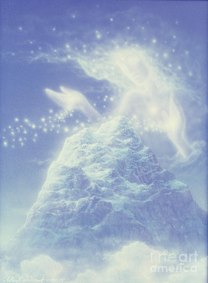 Mountain Goddess Painting by Gilbert Williams