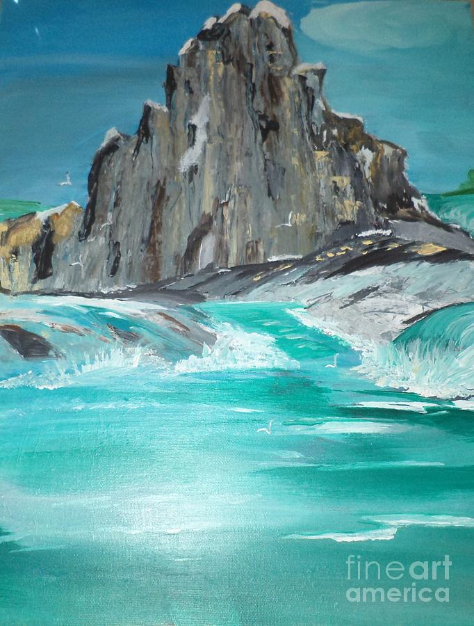 Mountain In The Water # 97 Painting by Donald Northup