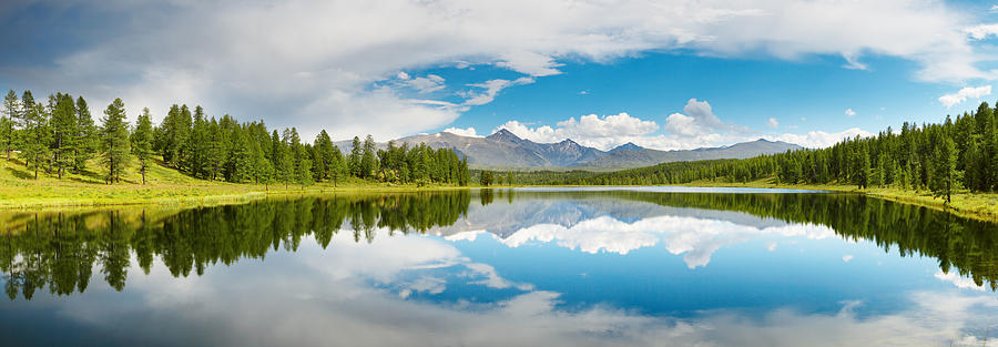 Landscape Photograph - Mountain Lake by DPK-Photo