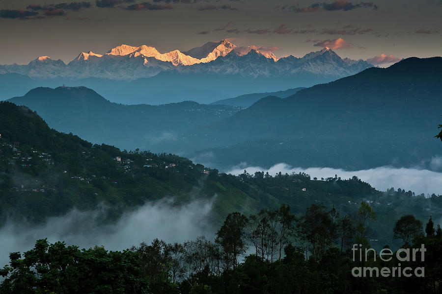 Mountain Landscape, Darjeeling, West Photograph by Soumya Kundu
