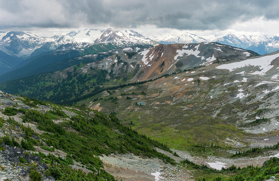 Mountain Landscape, Whistler, British Photograph by Ben Girardi - Fine ...