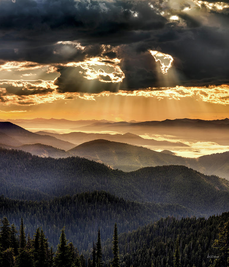 Mountain Layers Photograph by Leland D Howard