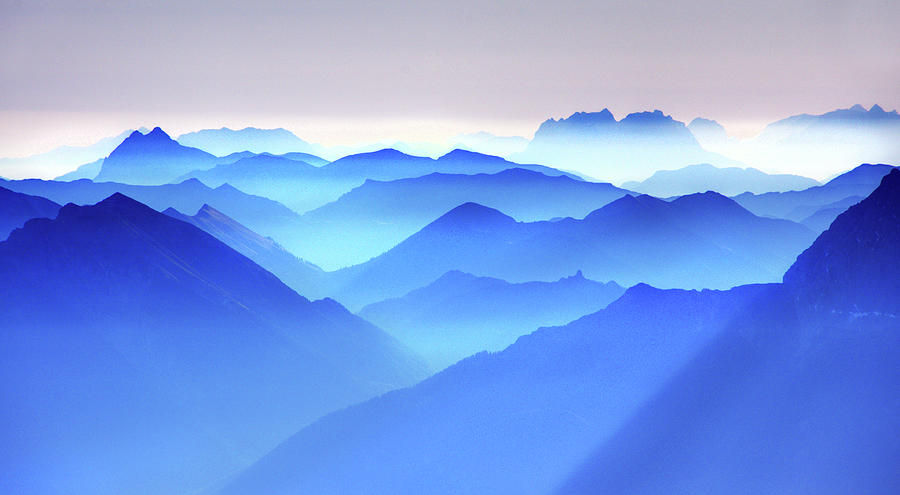Mountain Layers Photograph by Traumlichtfabrik