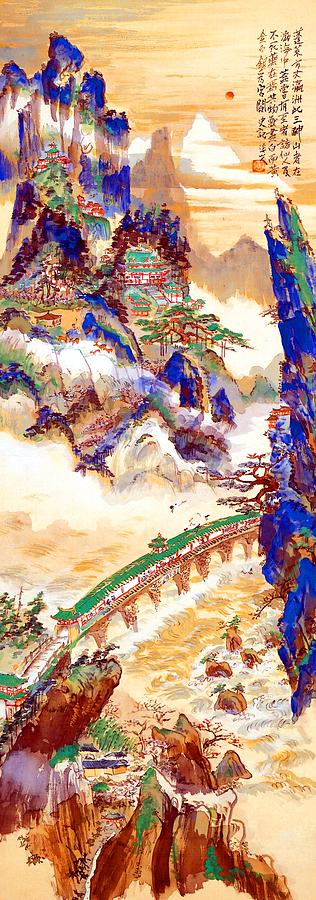 Mountain Of Immortals Painting