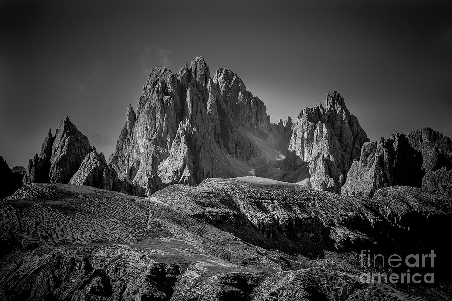 Mountain Panorama In Black And White Photograph by Vince Veg3 / 500px