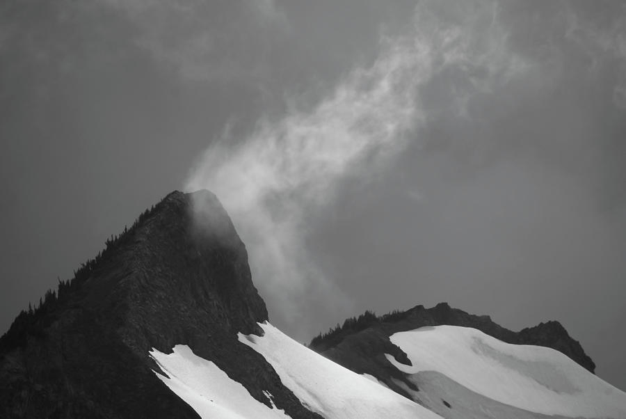 Mountain Peak with Cloud by Yulia Kazansky Mountain Peak with Cloud by Yulia Kazansky
