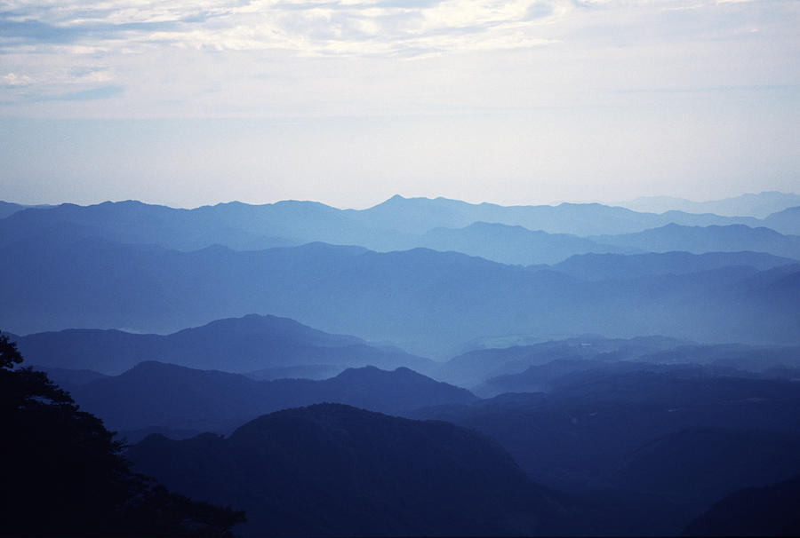 Mountain Range Photograph by Ooyoo