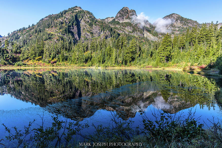Mountain Reflection Photograph by Mark Joseph