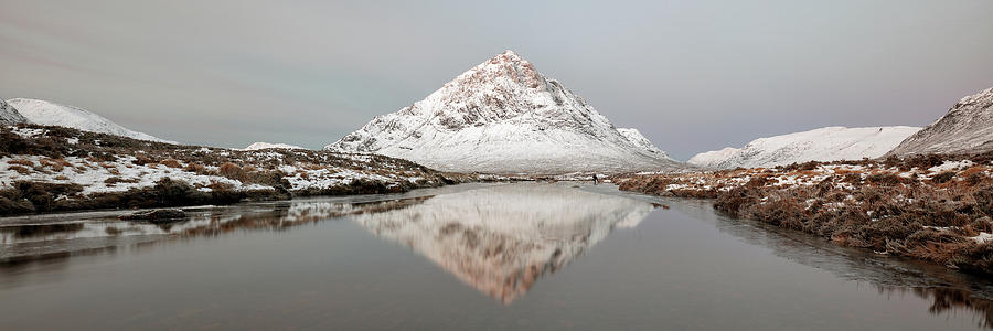 Mountain Sunrise - Glencoe - Scotland Photograph by Grant Glendinning
