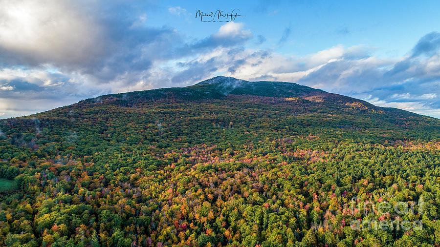 Mountain that Stands Alone Photograph by Veterans Aerial Media LLC