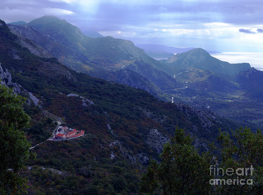 Mountain to Sea - Montenegro Photograph by Phil Banks