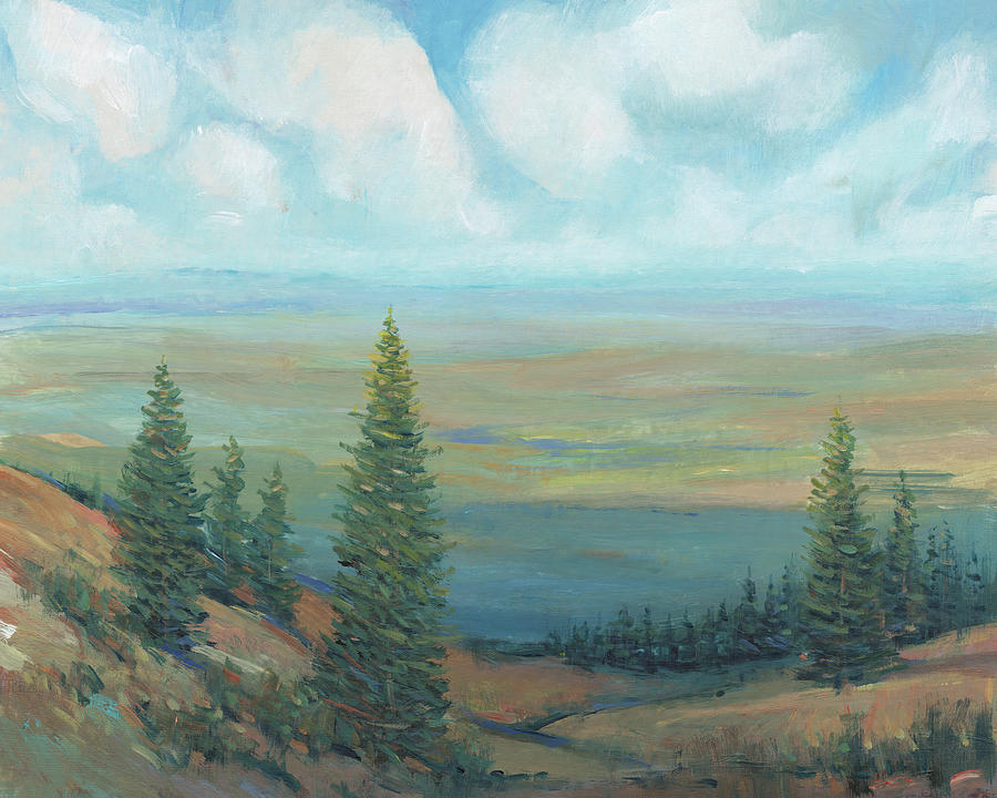 Mountain Top II Painting by Tim Otoole