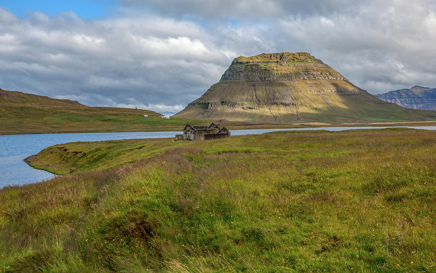 Mountain Top of Iceland Photograph by David Letts