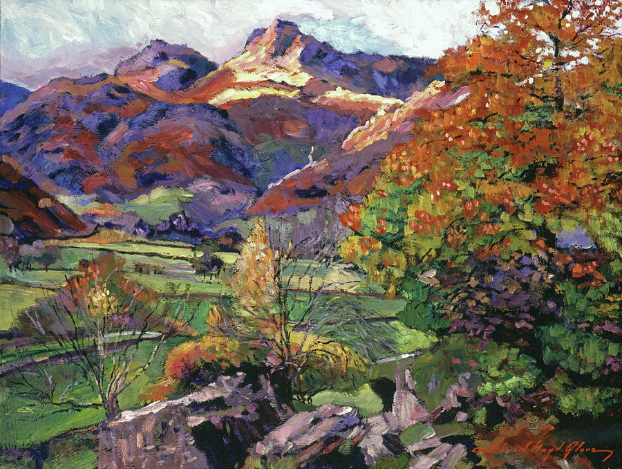 Mountain Valley Meadows Painting