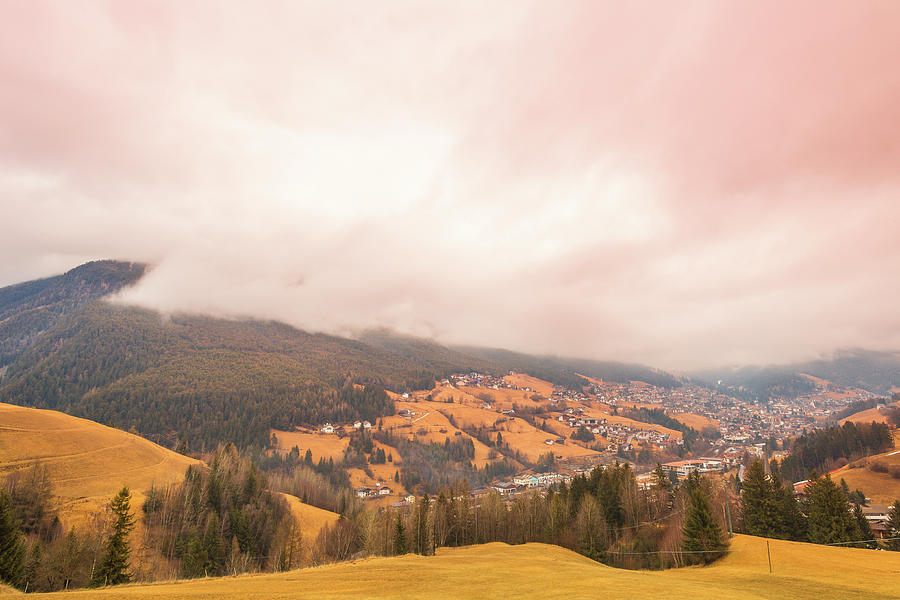 Mountain Village In Alpine Valley Photograph by Vivida Photo PC