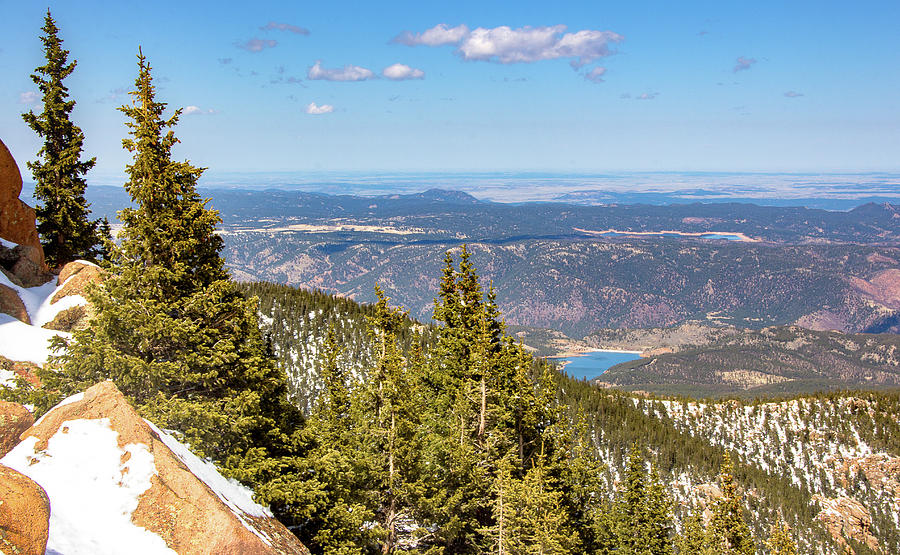 Mountain Vista Pikes Peak Colorado Photograph By Amy Sorvillo