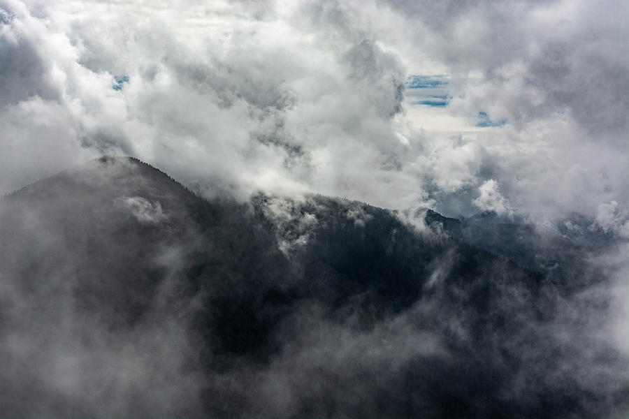 Mountains In The Clouds Photograph