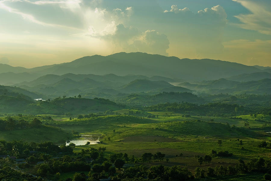 Mountains In The North Of Thailand Photograph by Sndrk