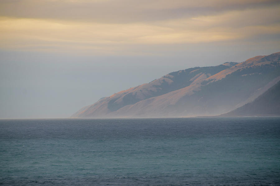 Mountains Meet the Sea - Shelter Cove California Photograph by Bill Cannon