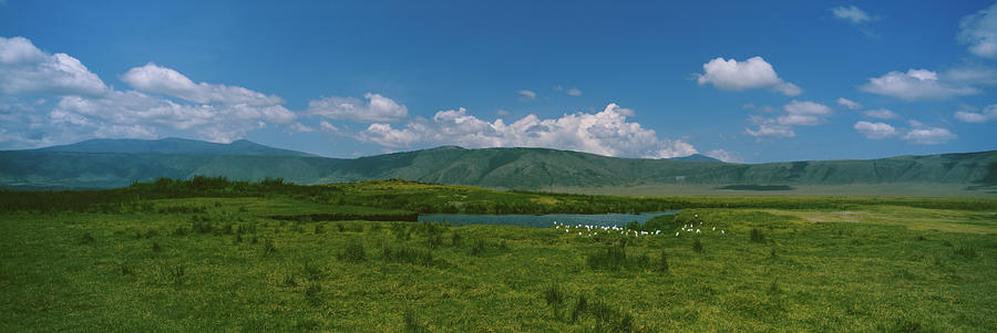Mountains On A Landscape, Ngorongoro Photograph by Panoramic Images