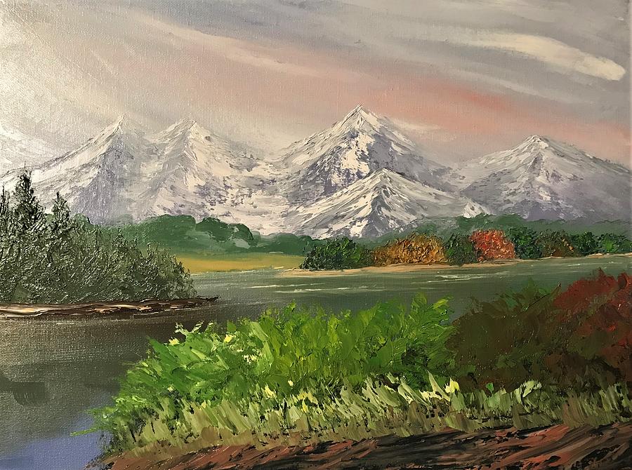 Mountains Painting by Willy Proctor
