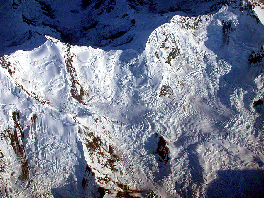 Mountaintop Snow Photograph by Mark Duehmig