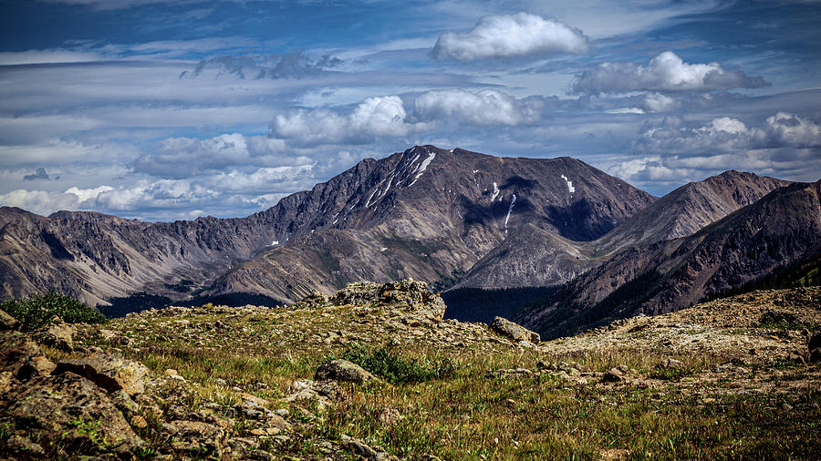 Mountaintop View From Independence Pass by Jeanette Fellows Mountaintop View From Independence Pass by Jeanette Fellows