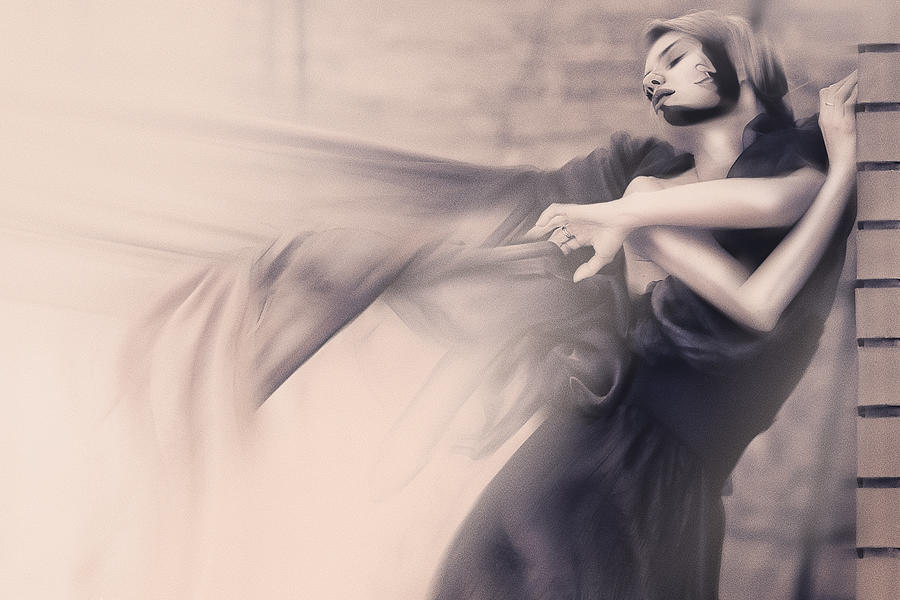 Woman Photograph - Move by Dmitry Bortnichenko
