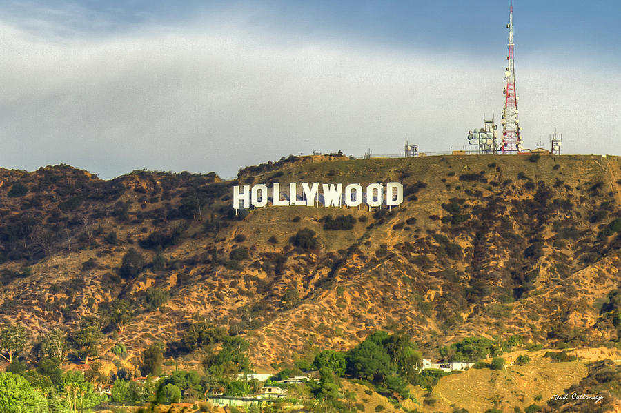 Movie Stars Wanted 7 The Hollywood Sign Los Angeles California Art Photograph by Reid Callaway