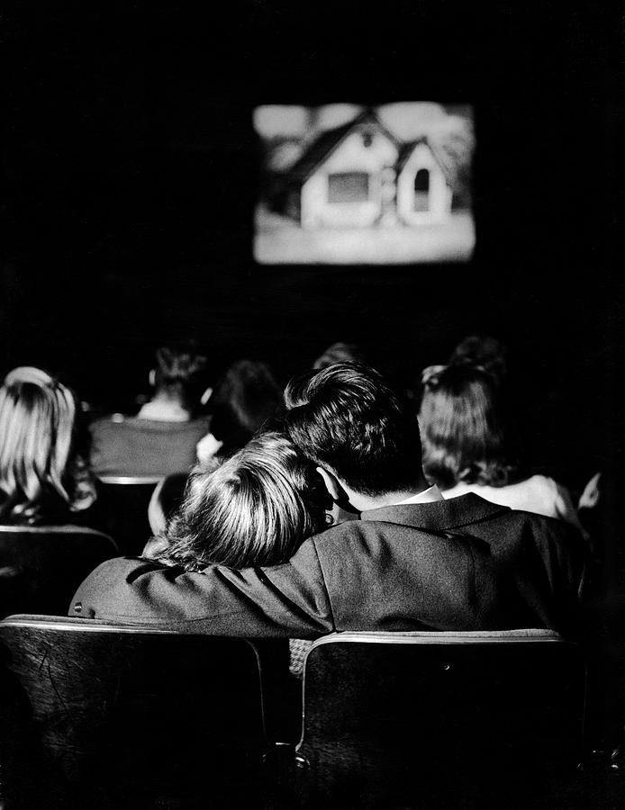 Movie Theater Photograph by Nina Leen
